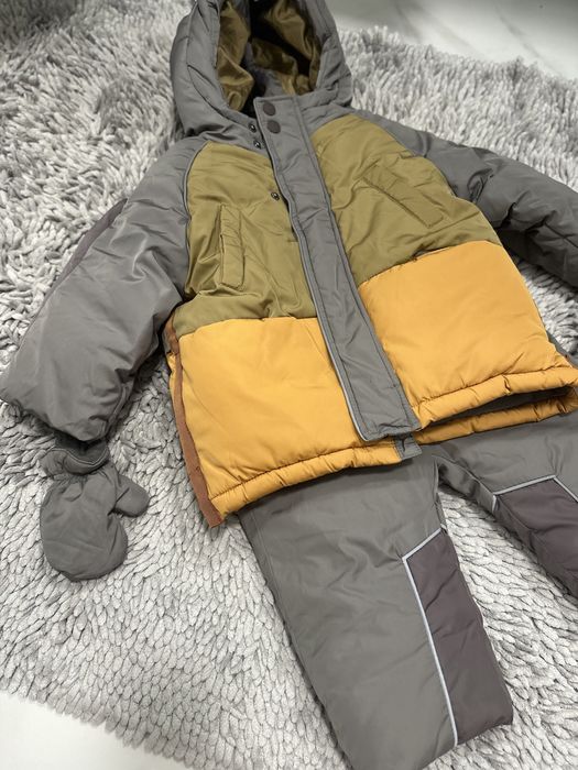 Куртка штани зимові  zara комбенізон 86-92