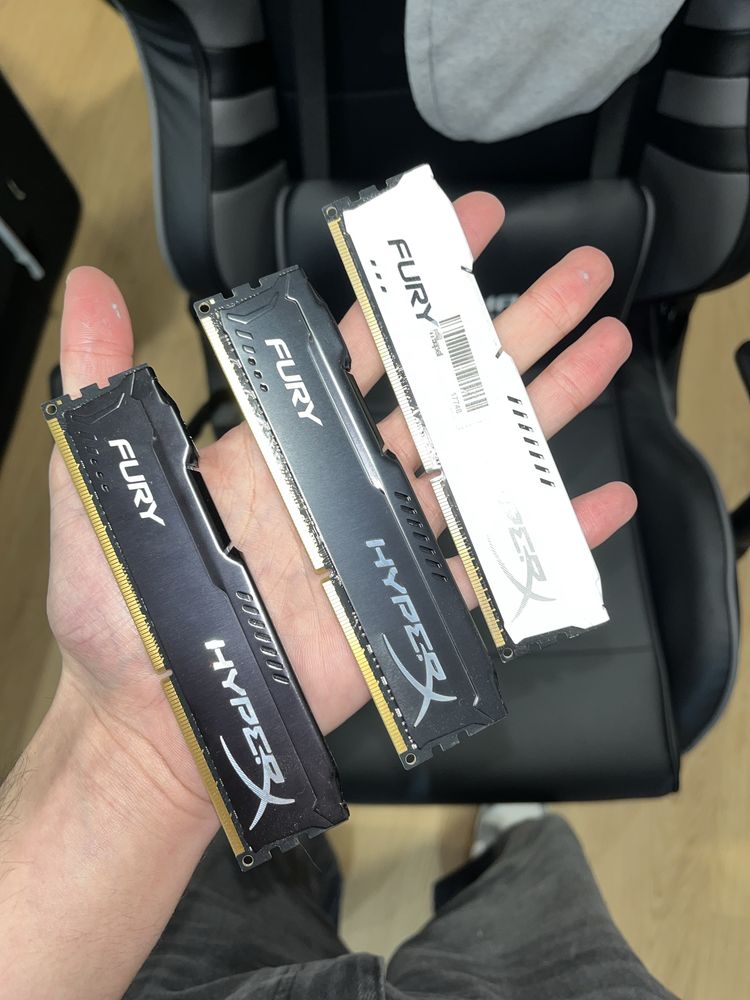 RAMS HYPERX FURY DDR3 20gb no total