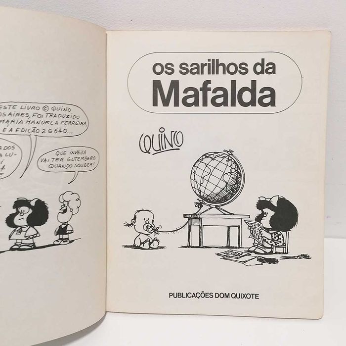 Os Sarilhos da Mafalda, de Quino