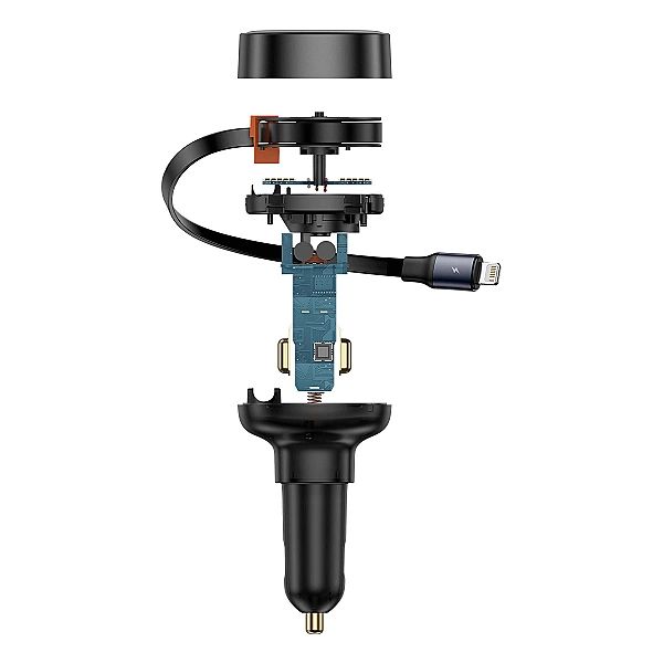 Ładowarka samochodowa Baseus Enjoyment Pro USB-C (żeńskie) / Lightning