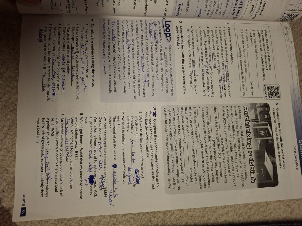 Impulse 3 workbook, student's book