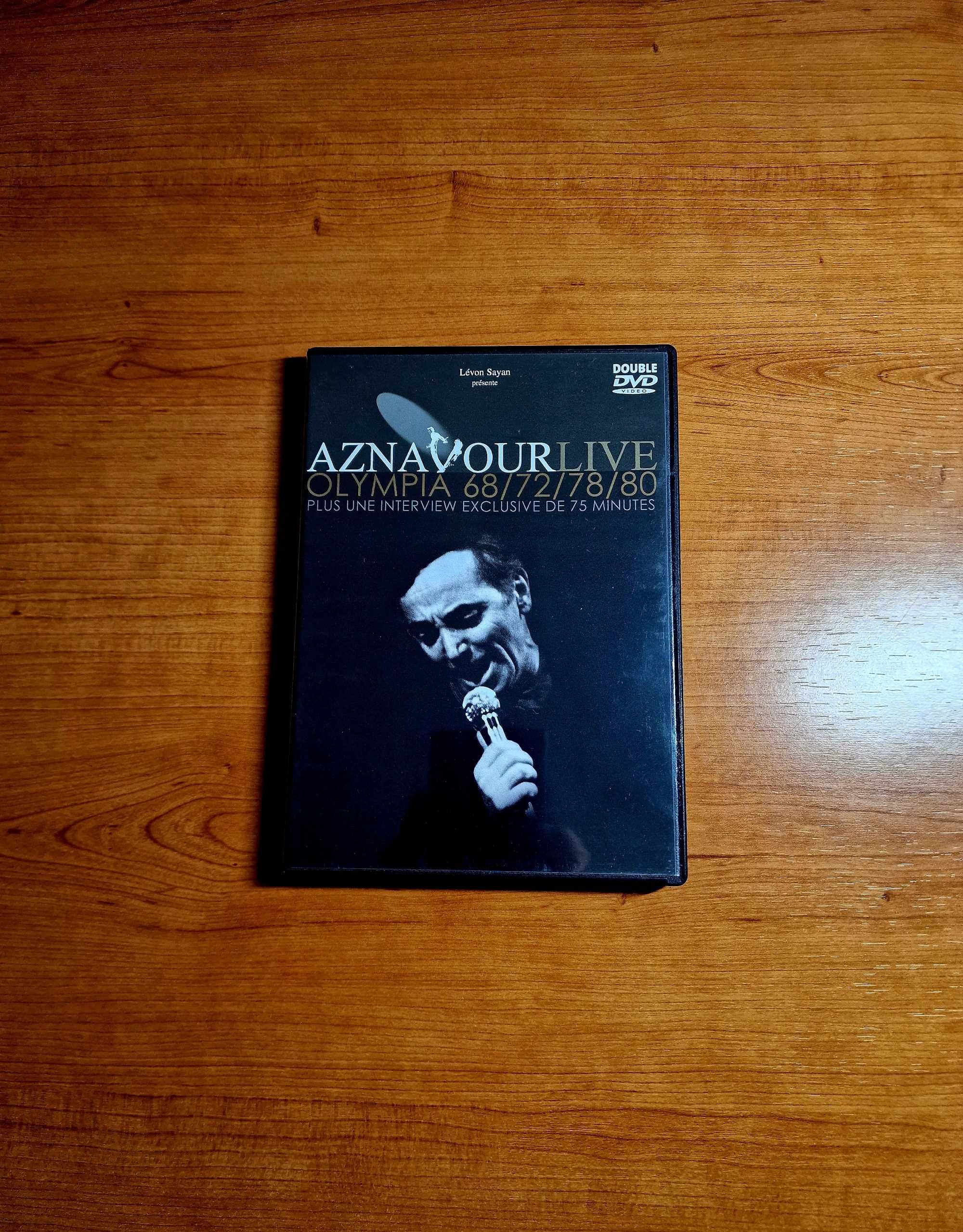AZNAVOUR LIVE - Olympia 68/72/78/80 +Entrevista 75min /2dvds + Libreto