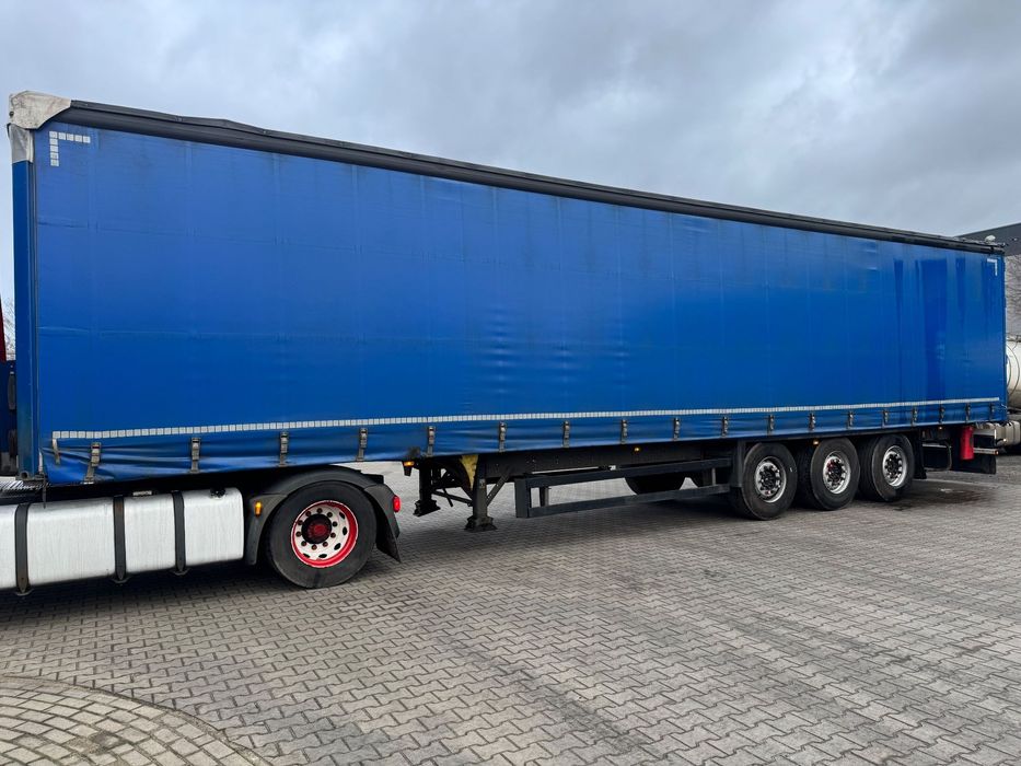 Schmitz Cargobull SCS24  Naczepa firanka 2017r. Certyfikat XL. Schmitz