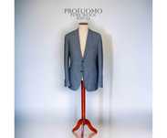 Lekka marynarka Profuomo r50-52, 100% wełna, bez podszewki