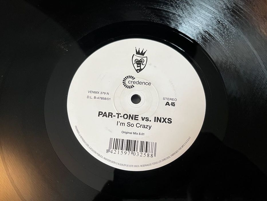 Par-T-One vs INXS - I'm So Crazy VG/Generic House