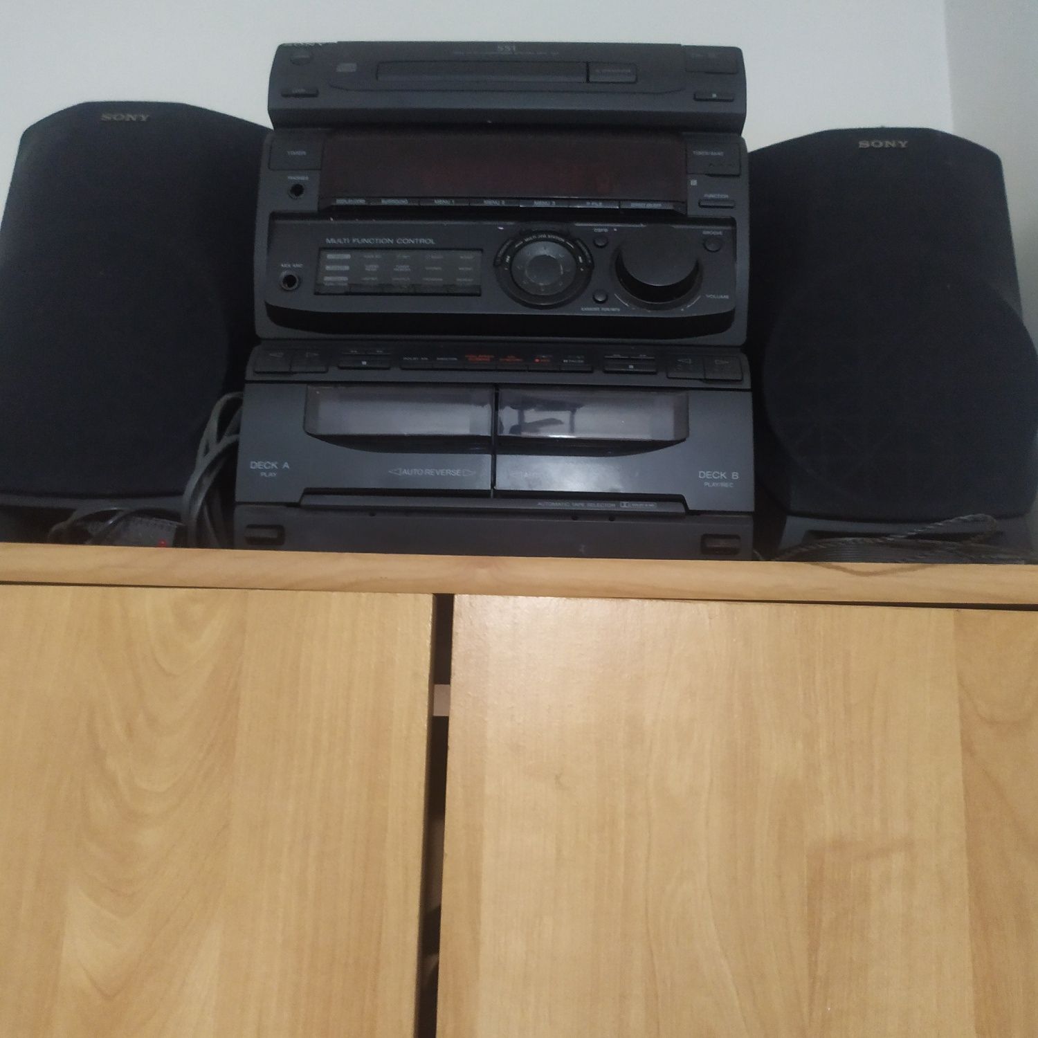 Radio e cd e cassete