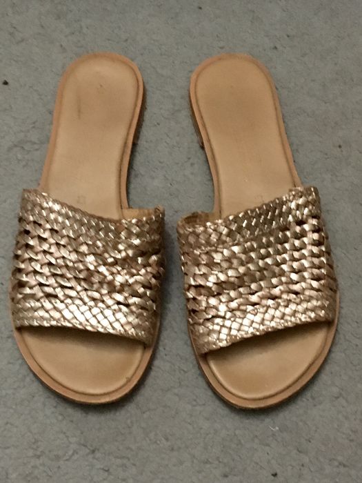 Кожаные шлепки Next р.38