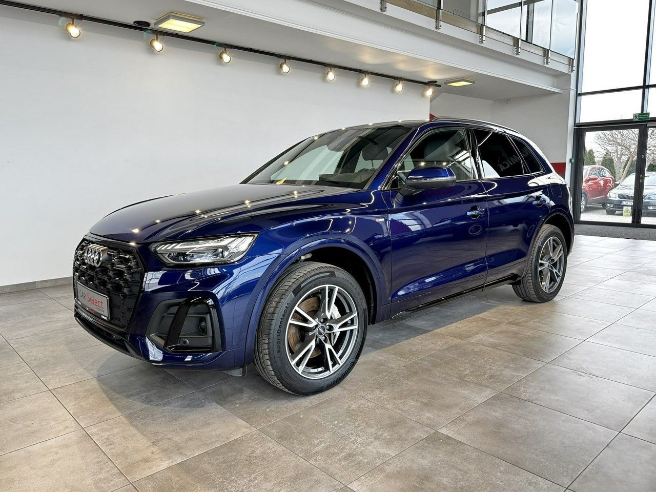 Audi Q5 S-line 50TFSI e 299KM S-tronic quattro 2021 r., salon PL, I wł., VAT