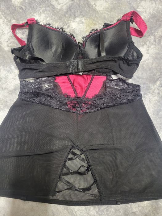 Звабливий пенюар сексуальний жіночий asos женский корсет