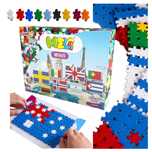 Klocki Meli Minis Flags 700 Szt. edukacyjne flagi nauka państw