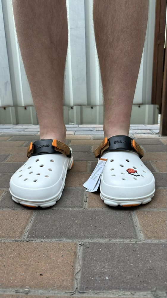 Crocs оригінал білі жіночі чоловічі крокси тапки літні sale
