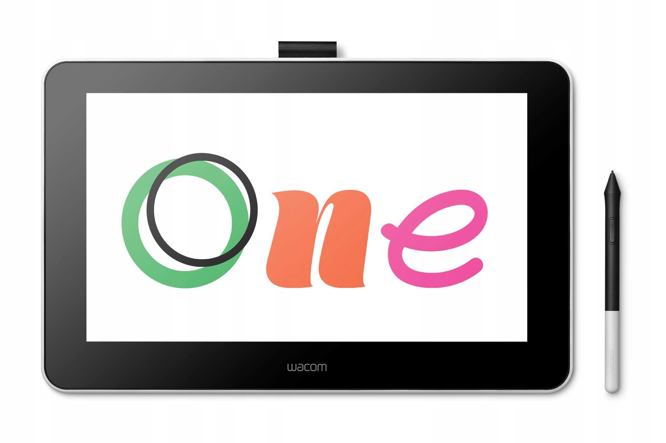 Wacom One 13 Pen Display Tablet graficzny 13.30" + rysik do nauki