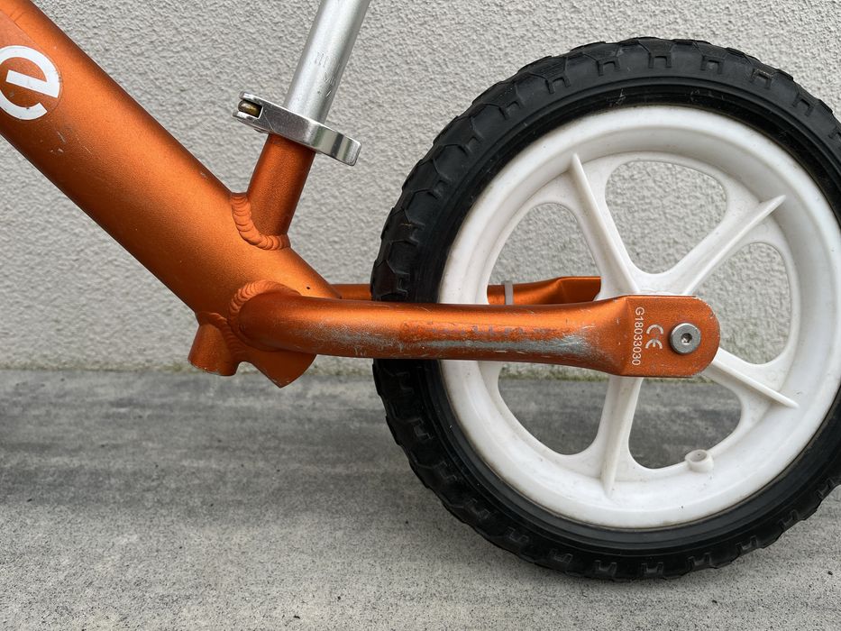 Rowerek biegowy biegówka Cruzee pomarańczowa 12’’