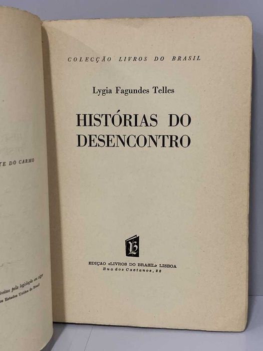 "Histórias do Desencontro" de Lygia Fagundes Telles