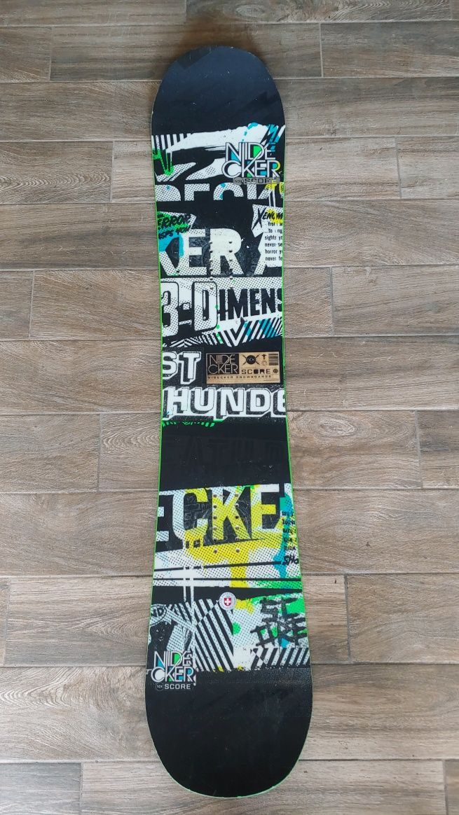 Nidecker Score 142 cm deska snowboardowa snowboard