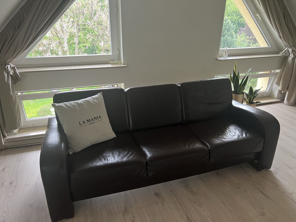 Sofa skorzana 3-osobowa