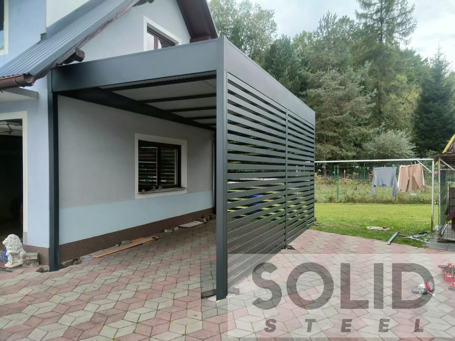 Garaże/wiaty konstrukcje stalowe na wymiar