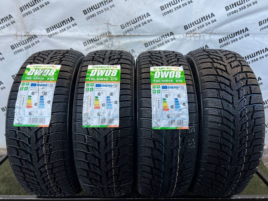 Шини 195/55 R 16 Doublestar Winterking DW08. Зима. Нові колеса склад.