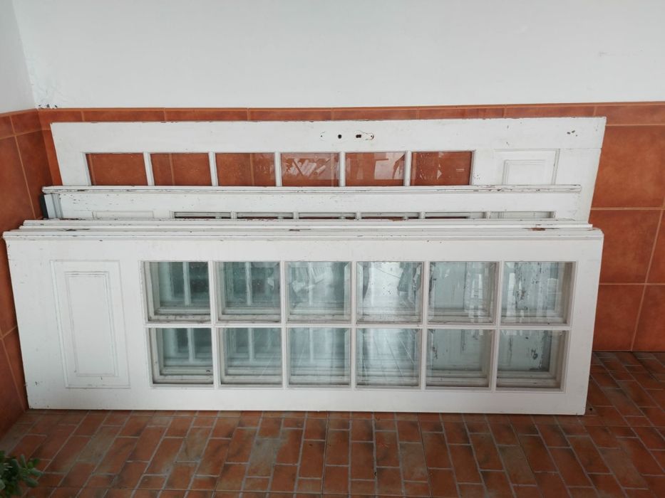 Janelas e Portadas de vidros biselados