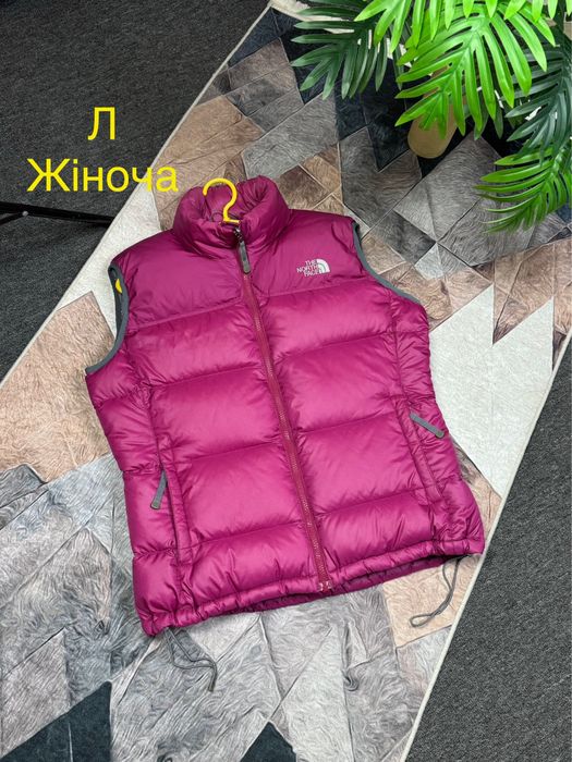Пуховик The north face жилетка женская размер