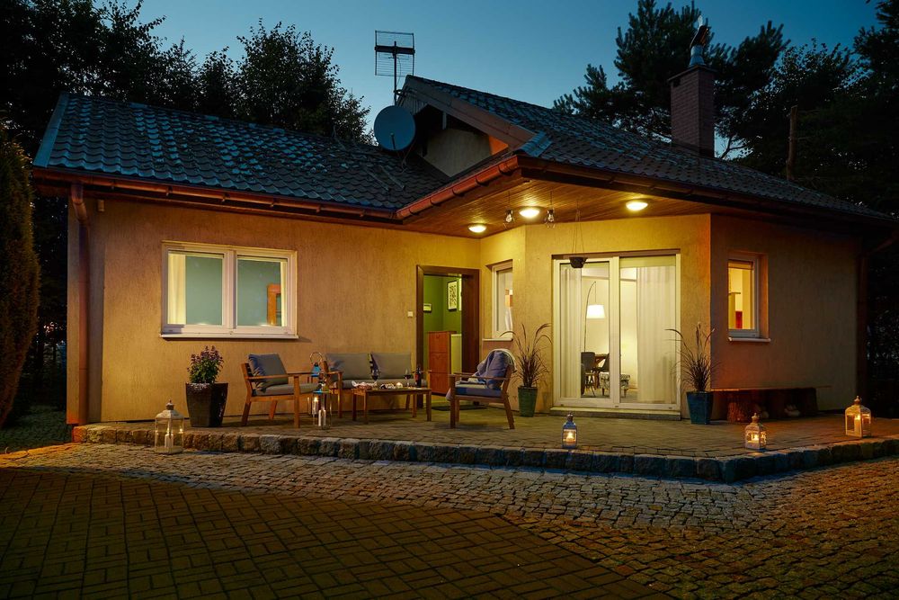 Domek Leśnika na Kaszubach z SAUNĄ i BALIĄ na wyłączność!