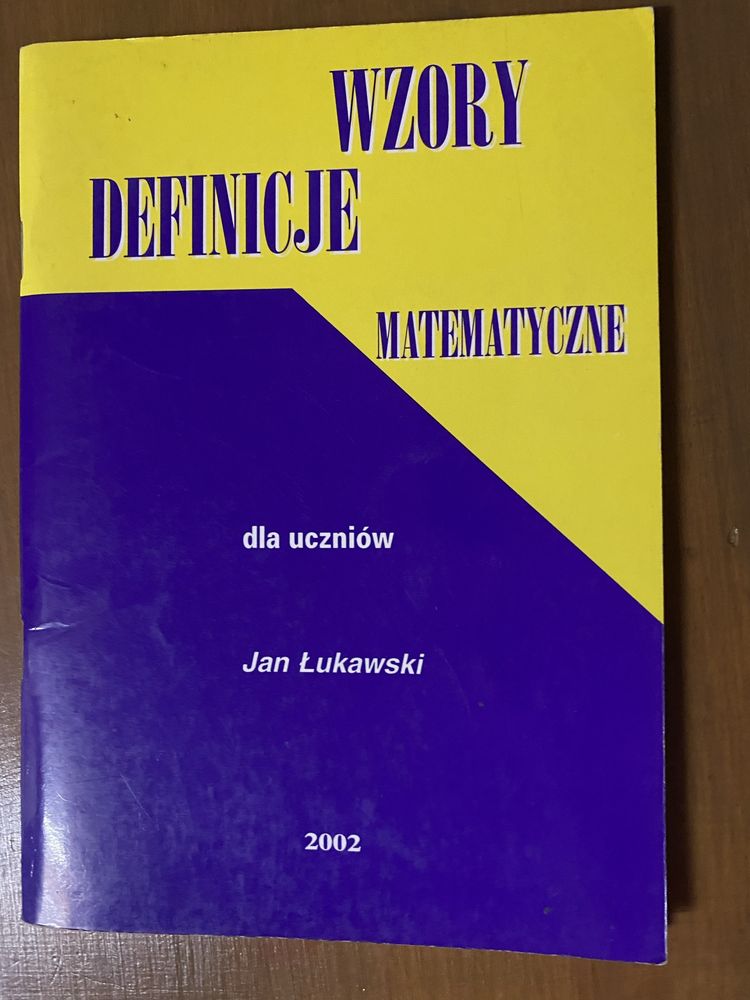 Wzory Definicje Matematyczne