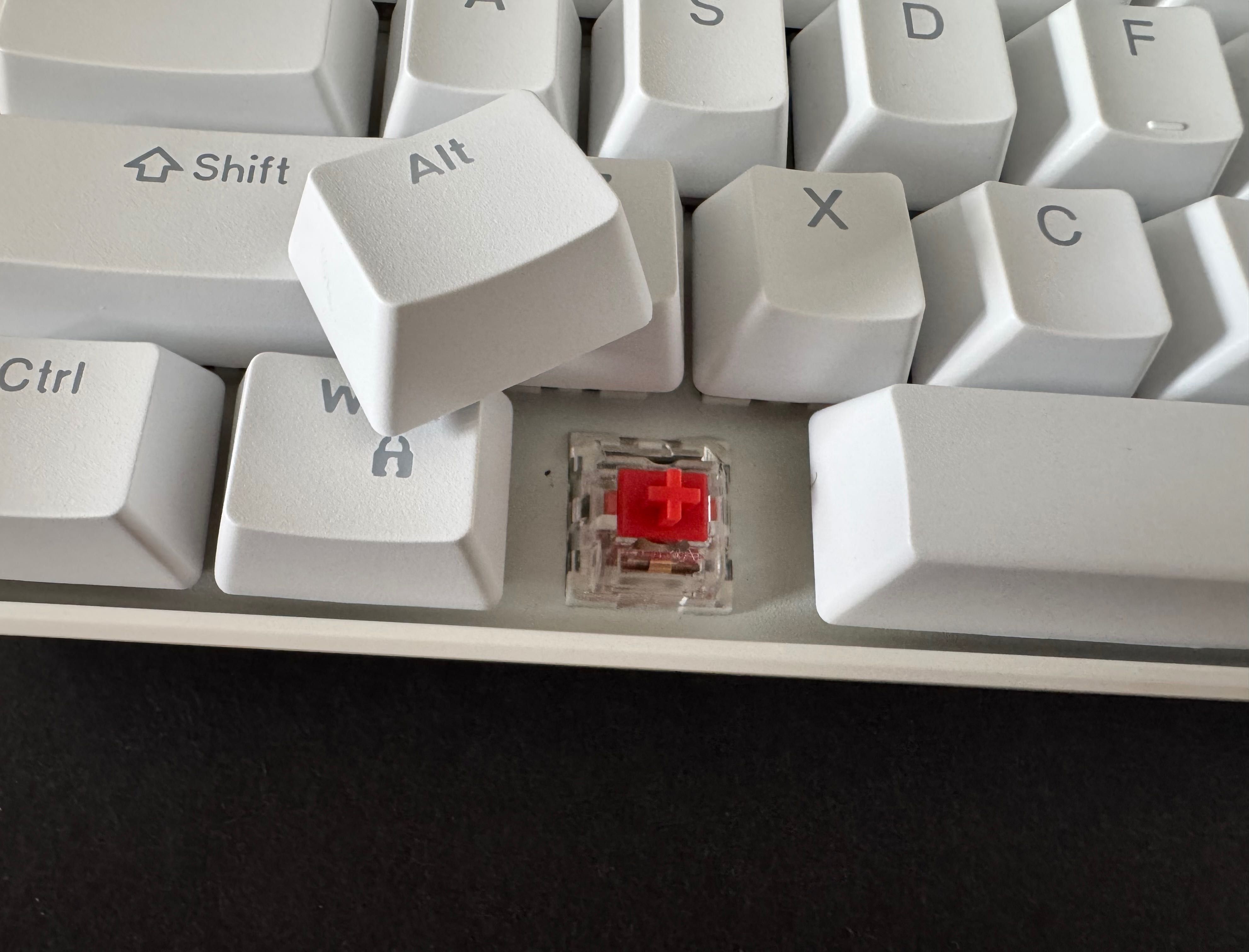 PROMOCJA!! Klawiatura gamingowa mechaniczna 68 klawiszy RGB Red Switch