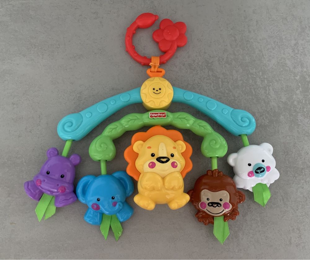 Karuzela Fisher Price zwierzęta do wózka, łóżeczka