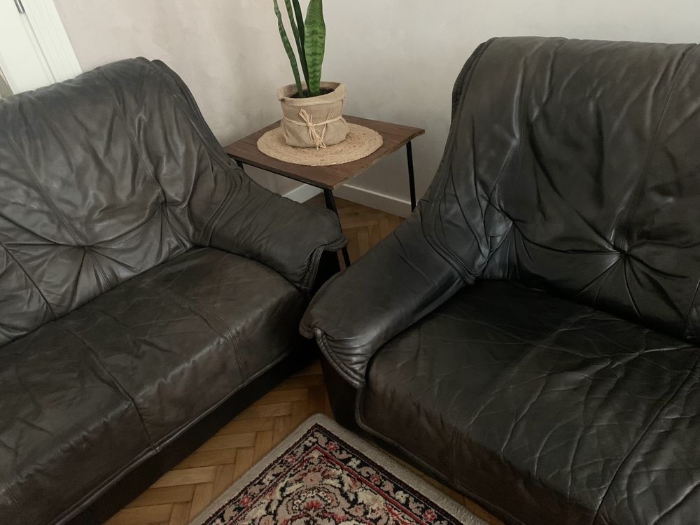 Дивани  из натуральной кожи