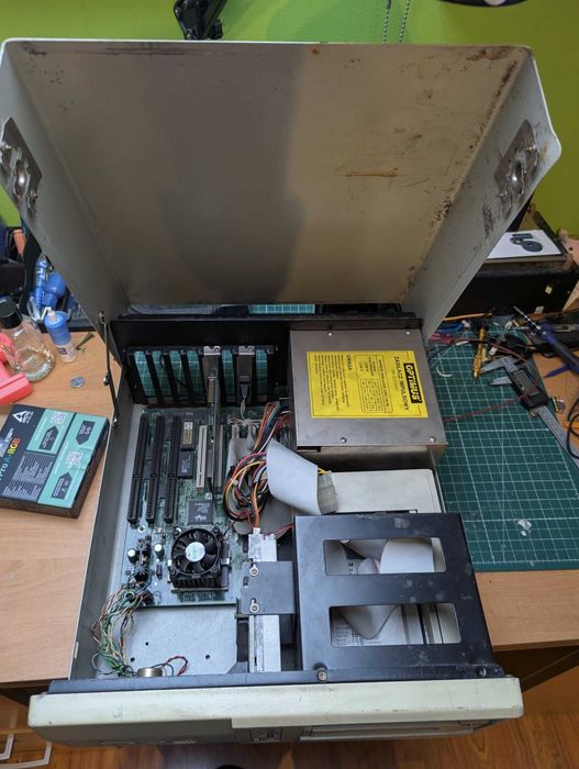 Komputer retro Intel Pentium Socket 7 / AOpen AP5K / IDE /DOS