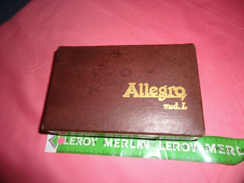 Conjunto de Barbear Marca "Allegro" Suiça  Anos 40 60