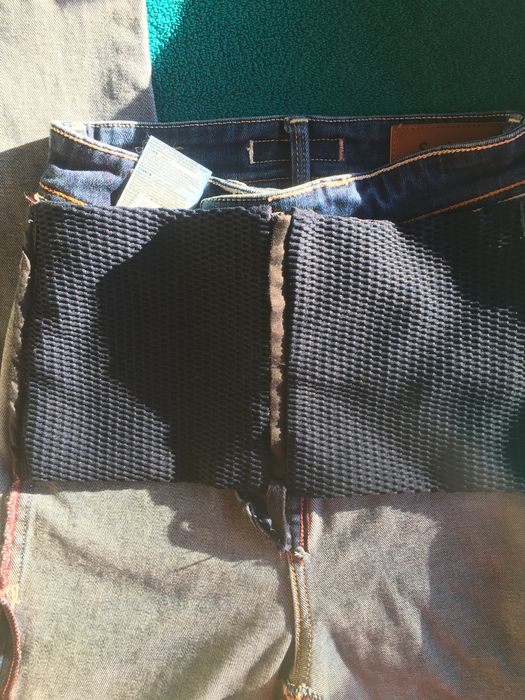 Calças de Ganga Ventre liso