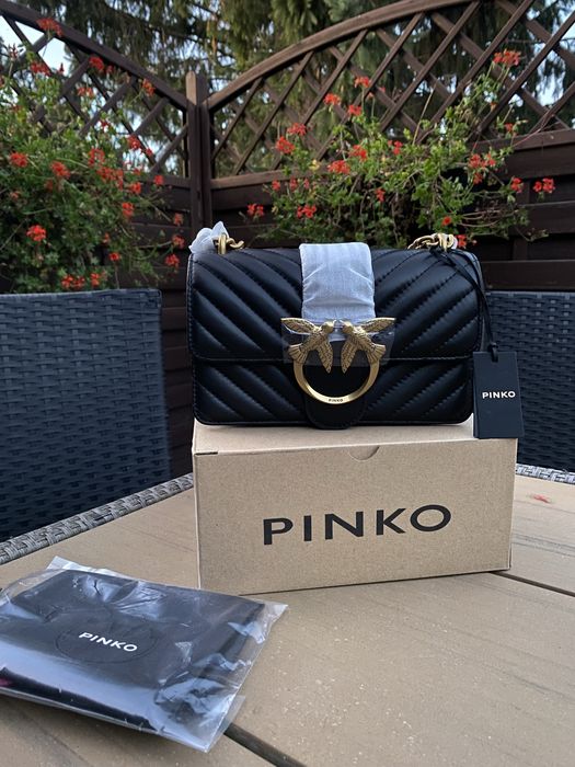 Nowa torebka Pinko Love Bag Classic czarna – oryginał, z metkami