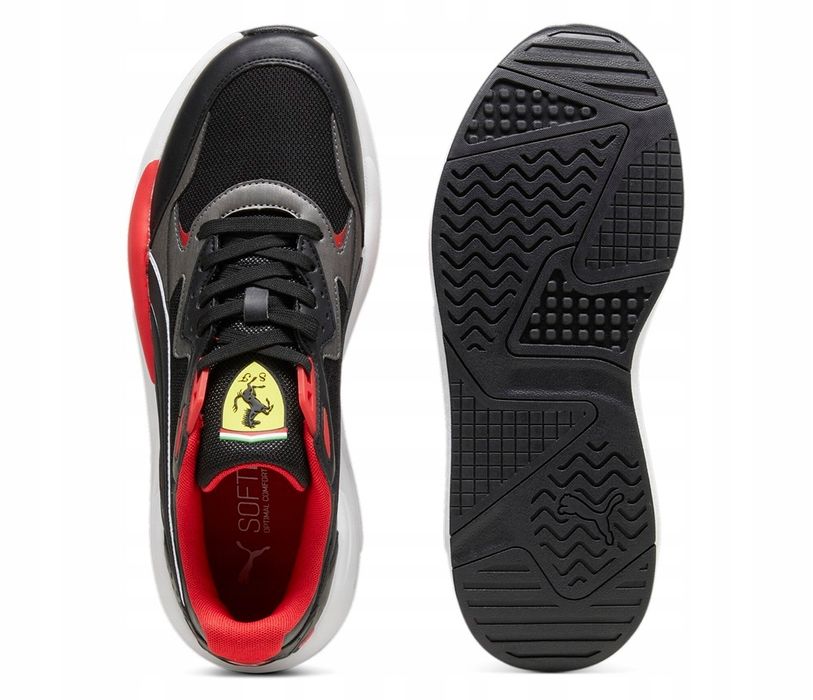 Buty Puma Ferrari X-Ray Speed Sf Sneakersy Męskie Czarne 42