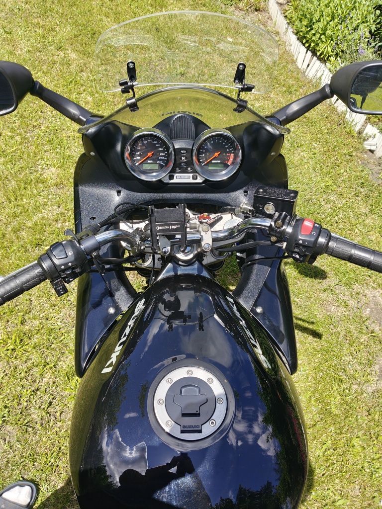 Suzuki GSF 600 S Bandit Grzane Manetki Deflektor Kufer