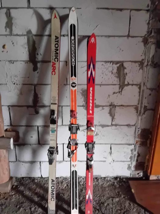 WYPRZEDAŻ GARAŻOWA! Narty zjazdowe 3 pary