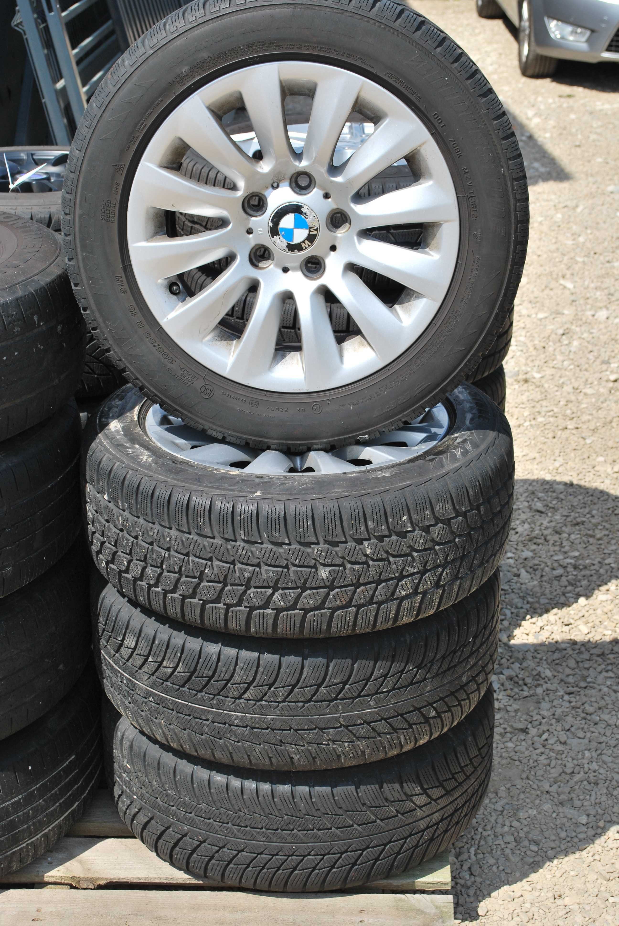 Koła 205/55 R16 5x120 Alufelgi + zimówki 6mm BMW F20 F21 E90 E91 E87