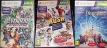 Gry Kinect Xbox 360 Avengers, Disneyland i Rush