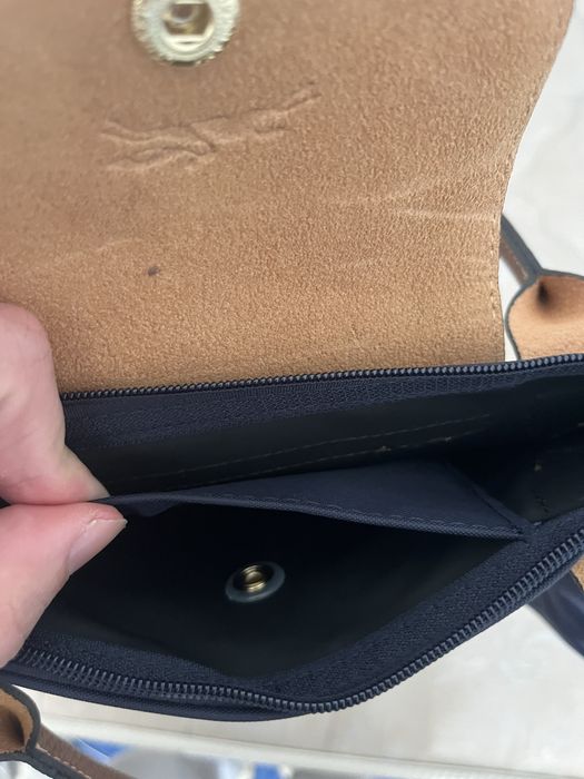 Mala longchamp Azul L