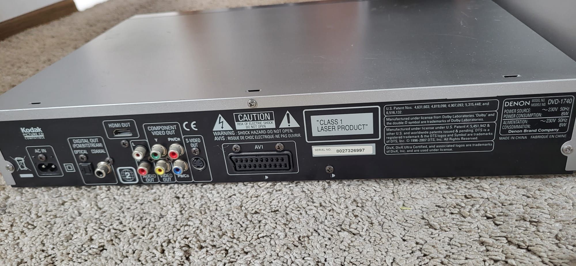 Kino domowe denon, AVR 1508