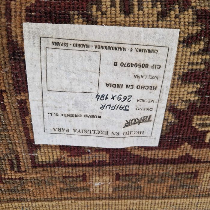 Tapete Oriental Indiano - Como Novo