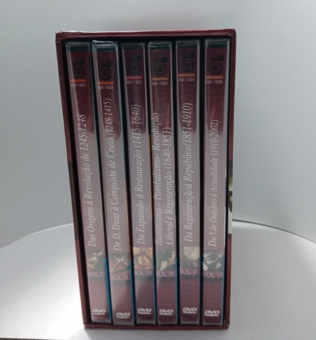Conjunto de DVD's " História Essencial de Portugal "