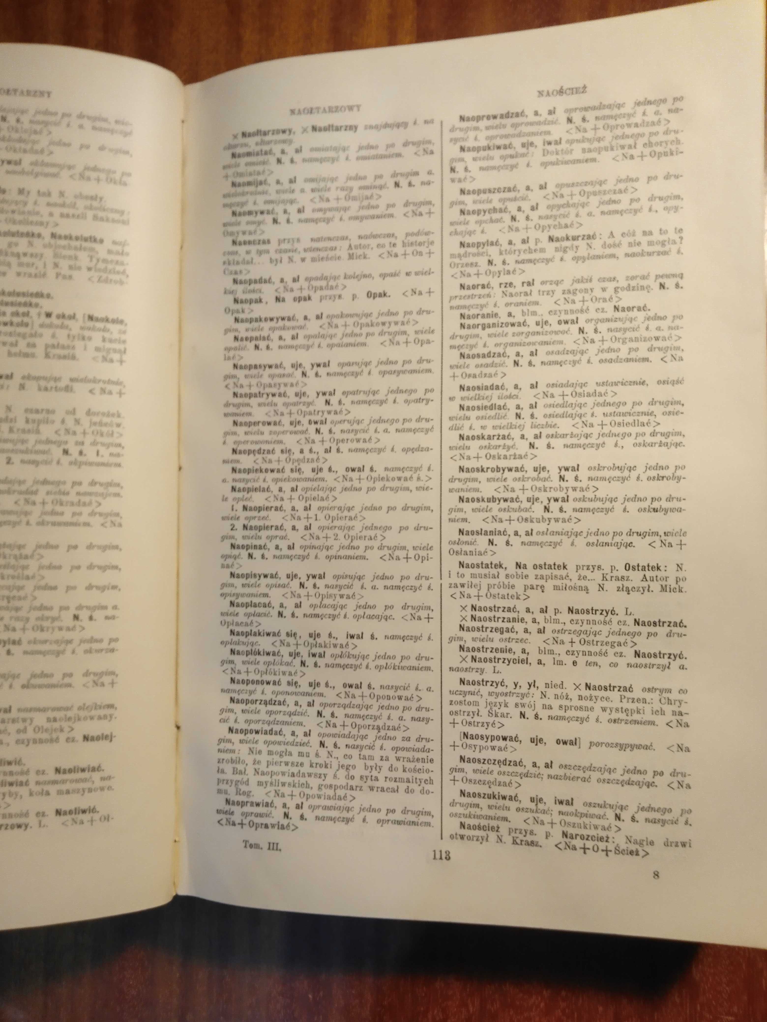 Słownik Języka Polskiego - 1904 - Tom III (z 8)
