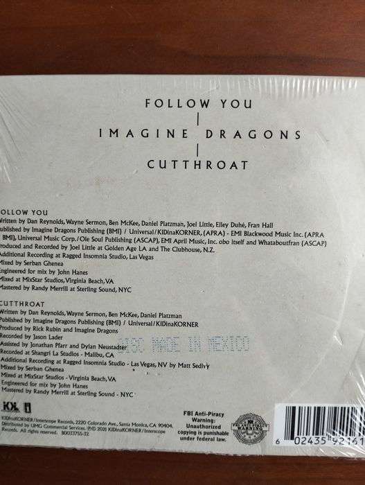 CD Imagine Dragons