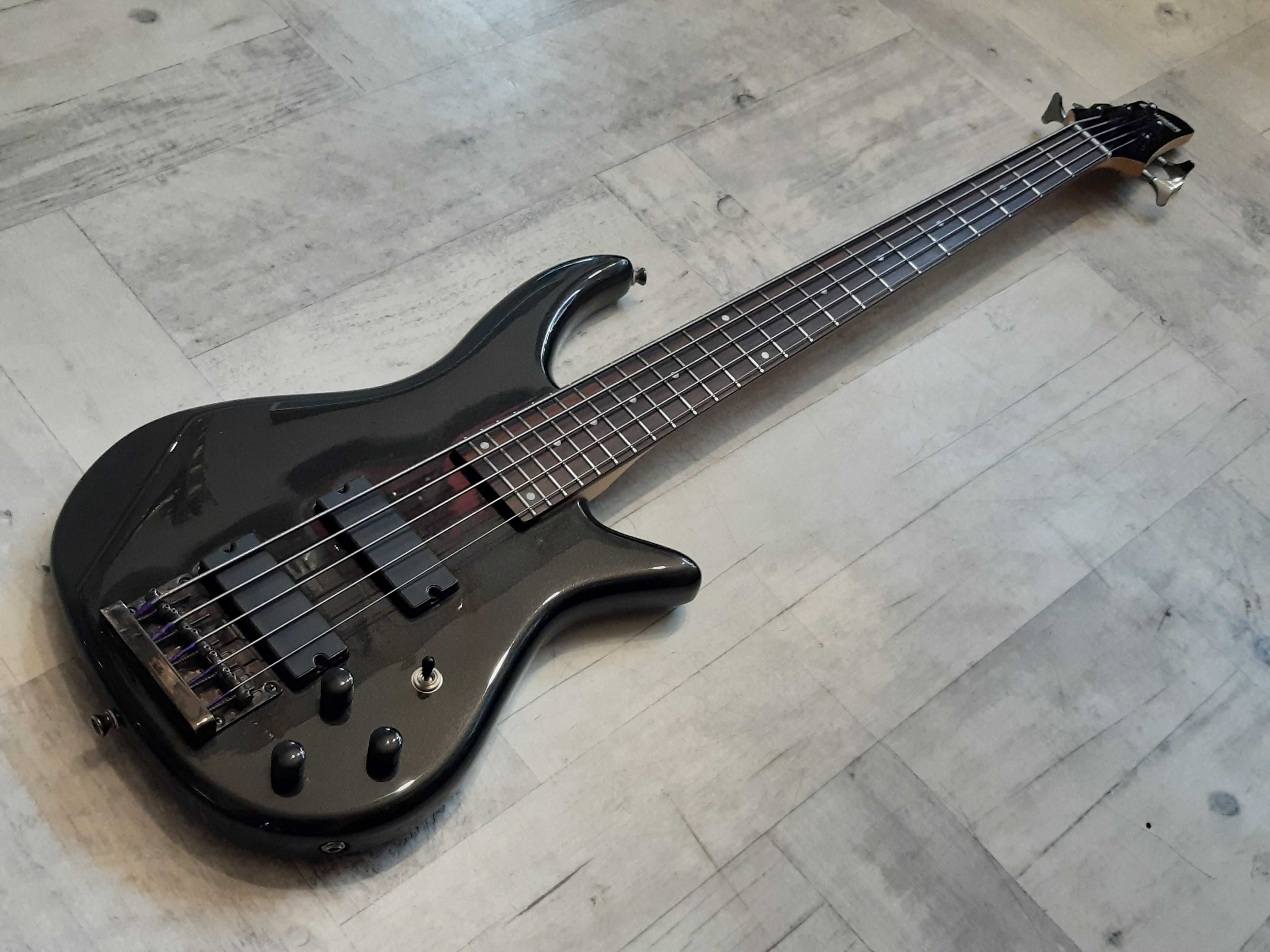 5-strunowa Gitara Basowa- Active Bass 5 - Iron Pewter -wysyłka-zamiana