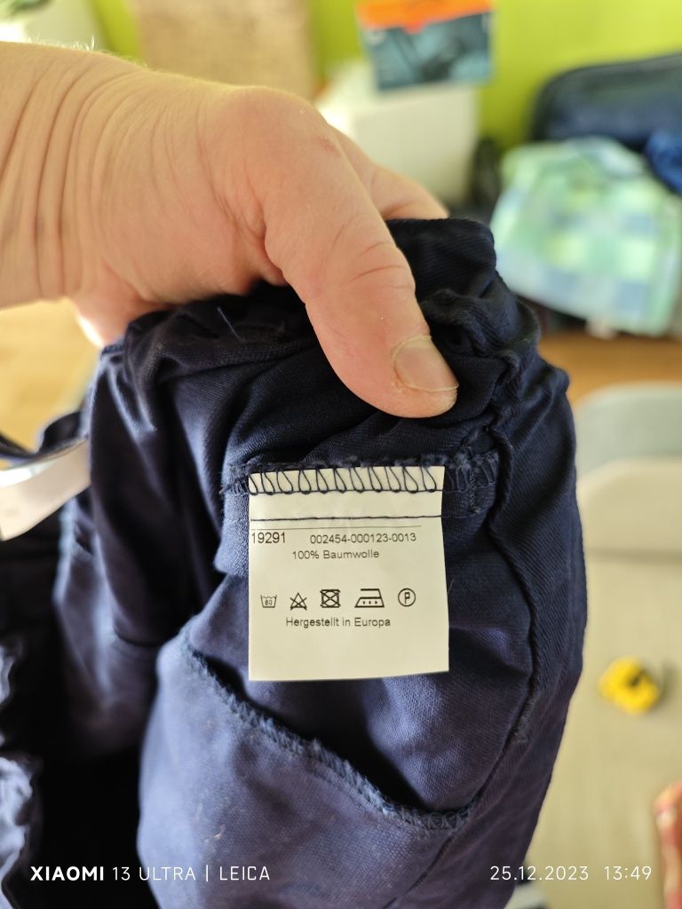 Spodnie robocze BBB beb odblaskowe r. 56 nowe.