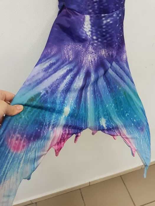 Spódnica przebranie ogon Ariel Mała Syrenka rozmiar 140 cm. G237
