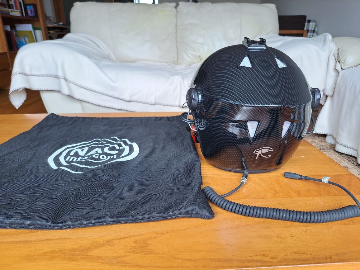 Capacete Paramotor NAC Intercom