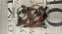 10cm Male to Male Servo Lead (JR) 26AWG (saco)