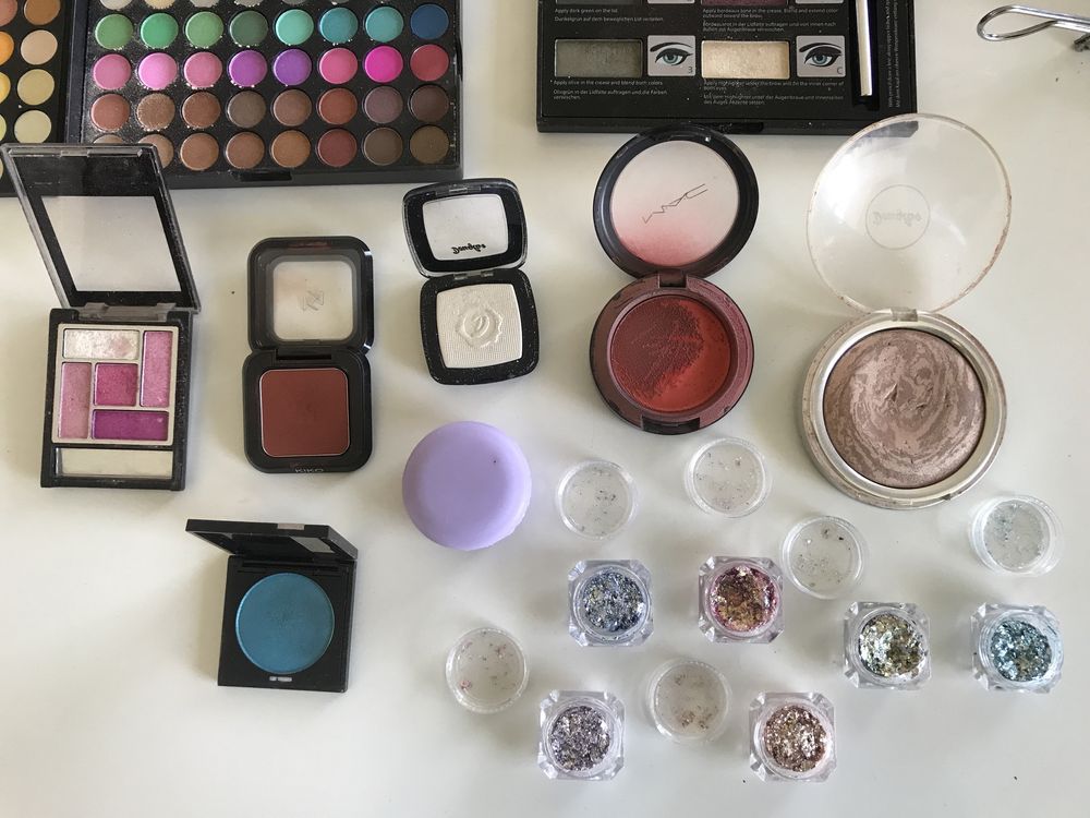 Maquilhagem - Várias paletas sombras olhos, etc. (MAC, NYX, Kiko)